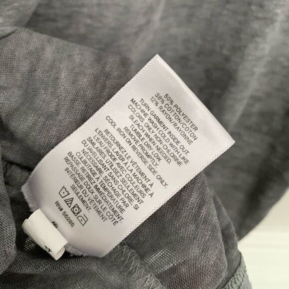 Express Burnout Football Tee Gray Size Small - Picture 7 of 7